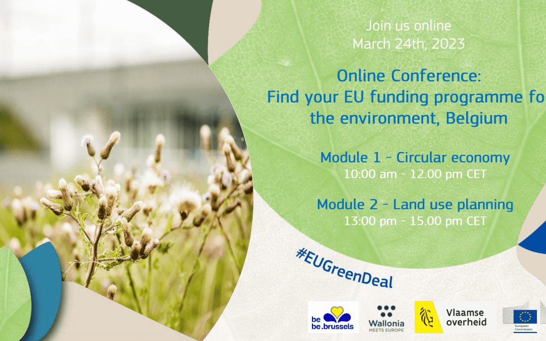 The first Vademecum online event on Environmental Funding – Belgium