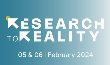Research to Reality logo officiel de l'événement